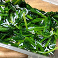 たあくき's cooksnap of when they made ほうれん草の海苔しらすお浸し(^^).