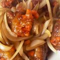 ちびなる子ちゃん's cooksnap of when they made 豚こまで！！にんじん団子✿.