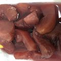 ちらも's cooksnap of when they made 簡単リンゴの赤ワイン煮.