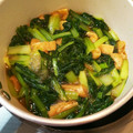 まぁちゃん（＾ー＾）'s cooksnap of when they made 節約！簡単おかず＊小松菜と油揚げの煮浸し.