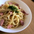 Sac’HiNa's cooksnap of when they made 意外な美味しさ、味噌カルボナーラ.