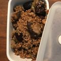 駱駝似's cooksnap of when they made 簡単！なすと挽き肉の味噌炒め！.