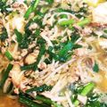 クック5WI343☆'s cooksnap of when they made ♪もやし挽肉あんかけ豆腐♪.