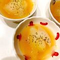 ぽんじゅーすa's cooksnap of when they made ズボラ飯！レンジで簡単！丸々玉ねぎスープ.
