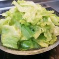 wakamegu's cooksnap of when they made やみつきレタス.