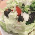 みいぼん☆'s cooksnap of when they made 韓国風なブロッコリーとレタスの和え物。.