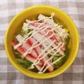 4児男子母さんの台所's cooksnap of when they made 簡単男飯♡かにかま丼.