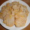 yoshika814's cooksnap of when they made ツナとコーンのお焼き.