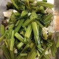 クックY1G04X☆'s cooksnap of when they made レンジで簡単★ほうれん草とキノコのナムル.