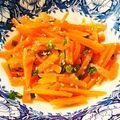 クックかあたん's cooksnap of when they made にんじんナムル.