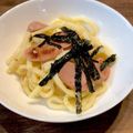 料理に目覚めた高校生's cooksnap of when they made 明太焼きうどん.