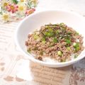 ＊naｰno＊'s cooksnap of when they made コンテナー容器で作る♡レンジで豚そぼろ丼.