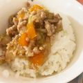 n♡t♡s♡k's cooksnap of when they made 1才～取り分けOK✌よく食べる挽き肉丼.