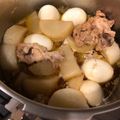 ましゅ田ましゅー's cooksnap of when they made 圧力鍋で手羽元と大根の甘辛煮.