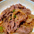 clover2's cooksnap of when they made 今日のおつまみ10日目。簡単！牛甘辛炒め.