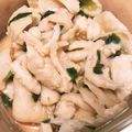 tera☆mix's cooksnap of when they made 鶏皮で1品☆柚子胡椒ポン酢.
