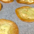 クック8S09BZ☆'s cooksnap of when they made 餃子の皮アレンジ チーズ焼き.