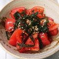 あたりめっこ's cooksnap of when they made トマトと青じその和風ドレッシング和え.