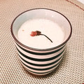 桜月❀咲良mommy's cooksnap of when they made 甘酒と林檎の桜の花スムージー.