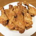 vabochan's cooksnap of when they made 鶏手羽元のこってり甘辛煮＠圧力鍋.