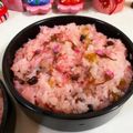 おばさん63's cooksnap of when they made 桜の花香る甘納豆のお赤飯 春の祝や雛祭り.