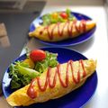 かっちゃん杉's cooksnap of when they made 炊飯器で作ったチキンライスで オムライス.