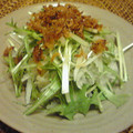 ぱんだぬ's cooksnap of when they made 水菜と大根のサラダ　じゅーっ編.