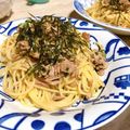 ぴかぴかぴかぴか's cooksnap of when they made ✿ｸｾになる！簡単ツナごまパスタ✿.