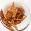 MariNellie's cooksnap of when they made 超簡単きんぴら（大根＆人参）.