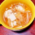 クックILE5YX☆'s cooksnap of when they made ♡豆腐ともやしのｷﾑﾁｽｰﾌﾟ♡.