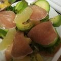 クックR8MVCG☆'s cooksnap of when they made アボカドとグレープフルーツの生ハム巻き.
