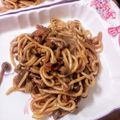 のりこったん's cooksnap of when they made 簡単パスタ！きのこのボロネーゼ.