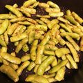 ユミちゃん3's cooksnap of when they made 枝豆チューブにんにくと七味で！.