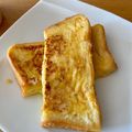 Sayuyu0718's cooksnap of when they made 基本のフレンチトースト おうちカフェ.