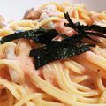 せのやん's cooksnap of when they made タラコクリームパスタ.
