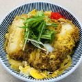 ほろまる's cooksnap of when they made チキンカツの翌日は、チキンかつ丼♪.
