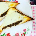 choco831's cooksnap of when they made THE♡シンプル納豆チーズトースト♡.