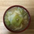 かおり♡♡♡'s cooksnap of when they made 余りキャベツで簡単♪キャベツのお味噌汁.