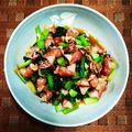 sakura☆☆☆'s cooksnap of when they made ホタルイカと小松菜の炒め物.