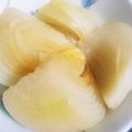 プルプルプルメリア's cooksnap of when they made 時短！簡単！丸ごと玉ねぎレンジ蒸し♪.