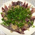 Etsu☆ko's cooksnap of when they made アジの刺身.