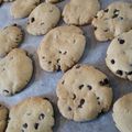 ラムたろう's cooksnap of when they made バター少量♪サクサクチョコチップクッキー.