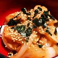 ひぃたろぉ～♪'s cooksnap of when they made めんつゆがポイント！鶏もも肉の焼鳥丼.