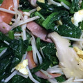クック75J0LW☆'s cooksnap of when they made ほうれん草と卵の炒めもの.