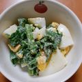 こりんごねこ's cooksnap of when they made わさび菜のサラダ...。.