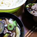 piro0707's cooksnap of when they made 豚肉となすとしめじの冷やしつけうどん.