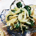 ■茉莉■'s cooksnap of when they made レンジで簡単♪もやしとニラの胡麻マヨ和え.