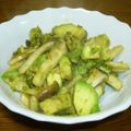 poppo28's cooksnap of when they made アボカドとエリンギのホッと☆サラダ.