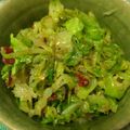 クックZD3CWA☆'s cooksnap of when they made キャベツの芯のにんにく炒め.