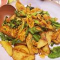 chinamon55's cooksnap of when they made カリカリ桜えびのスパイシー新じゃが.